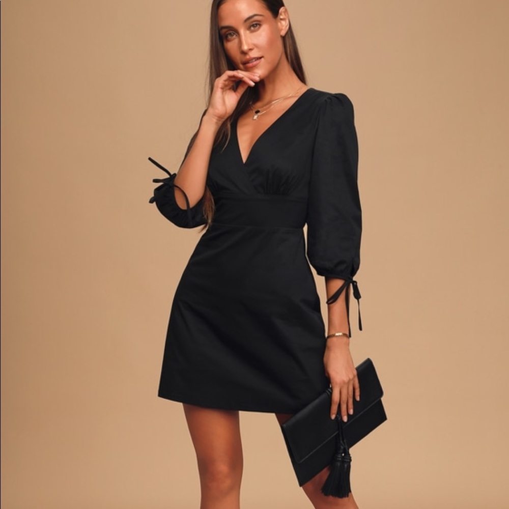Dusty Blue Lulus Dress
